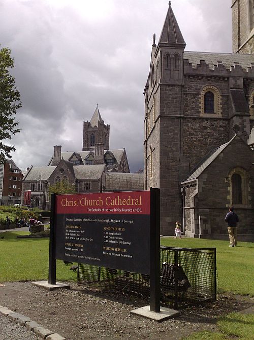 jeden z dublinských kostelů